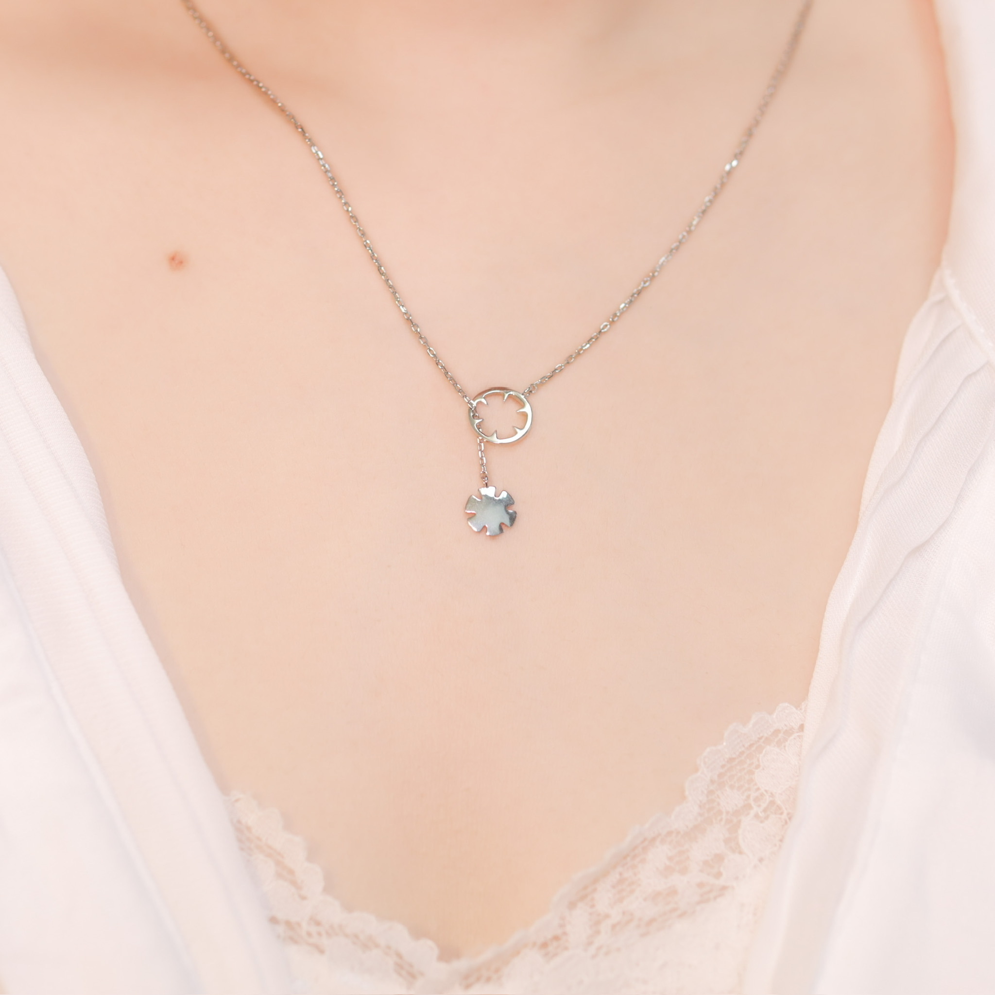 | 925純銀・ 白金 | 對的人項鍊 (金 / 銀) | NE0197 |