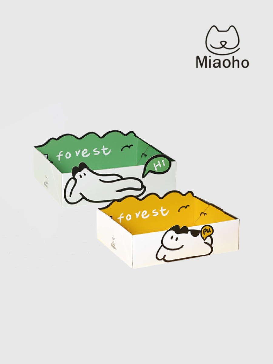 【Miaoho】防水紙質貓砂盆