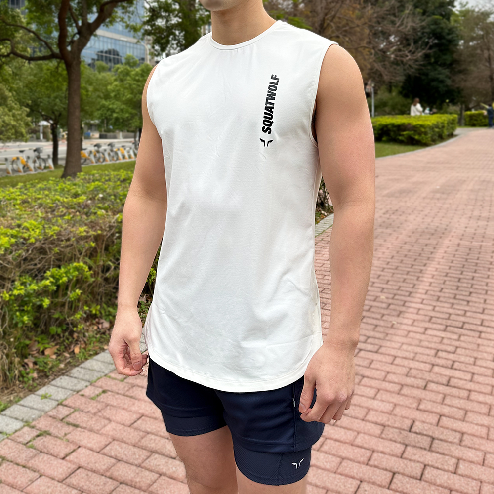 Warrior Cut Off 坦克衫（珍珠白）