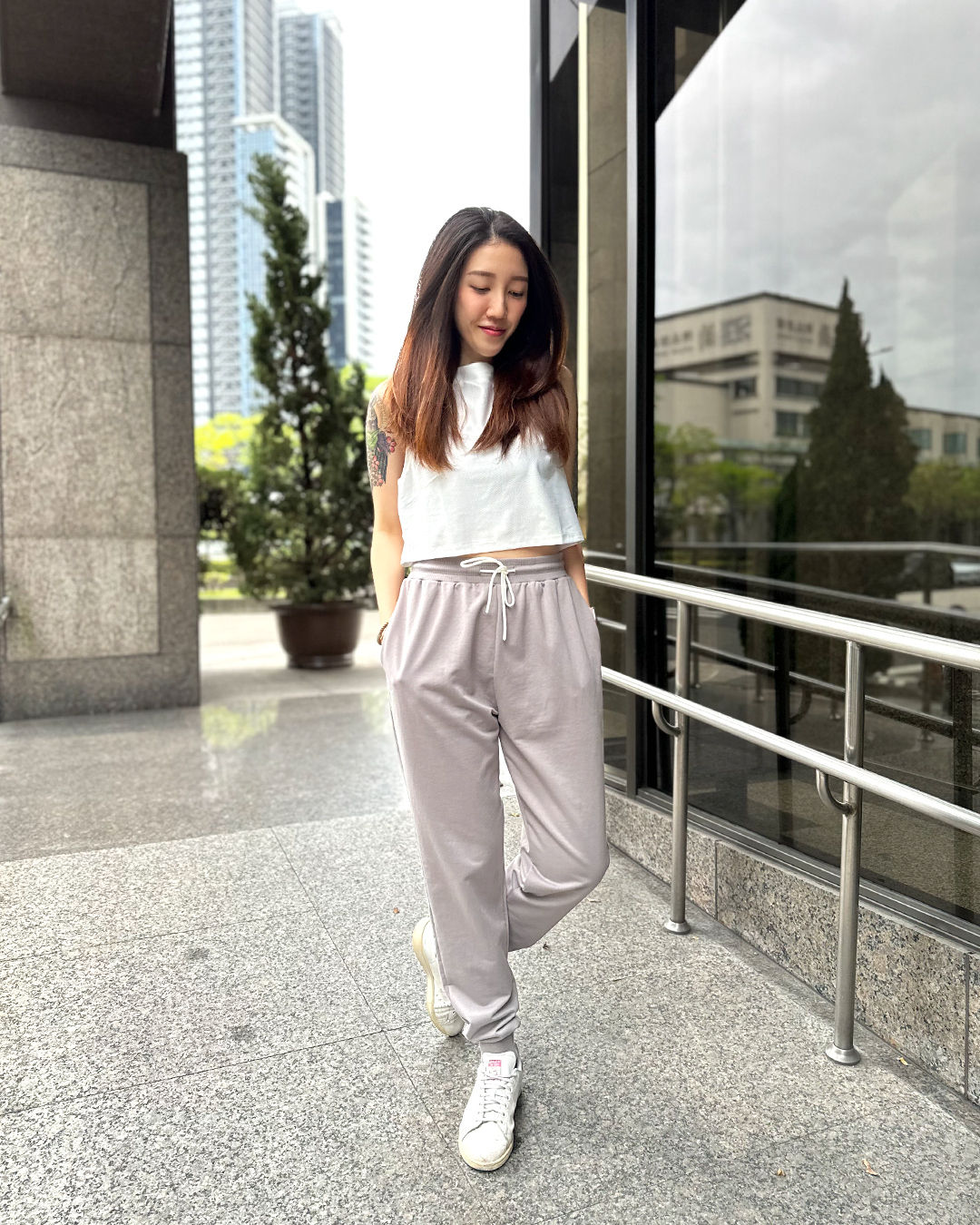 LAB360º 運動褲（鈦色）