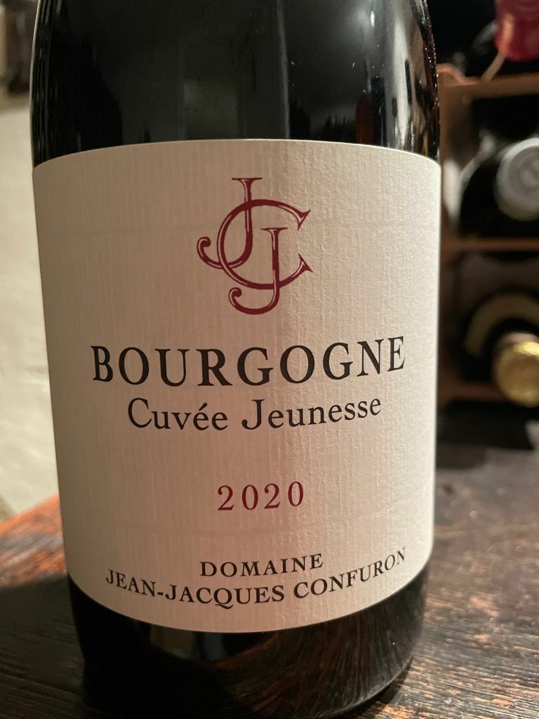 Jean Jacques Confuron Bourgogne Cuvee Jeunesse 2021
