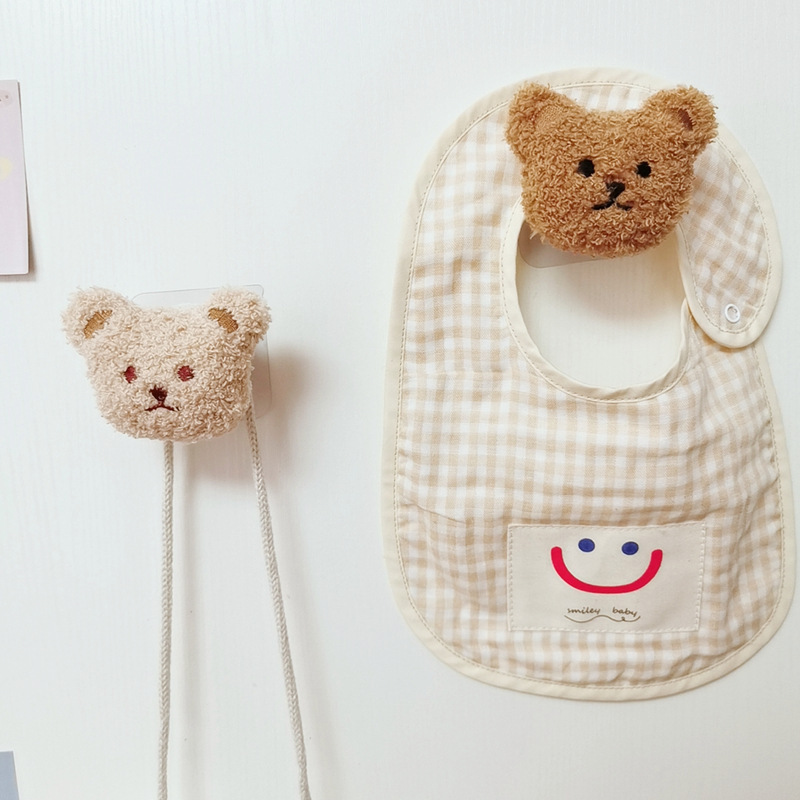 絨毛小熊掛鉤 (免鑽牆)