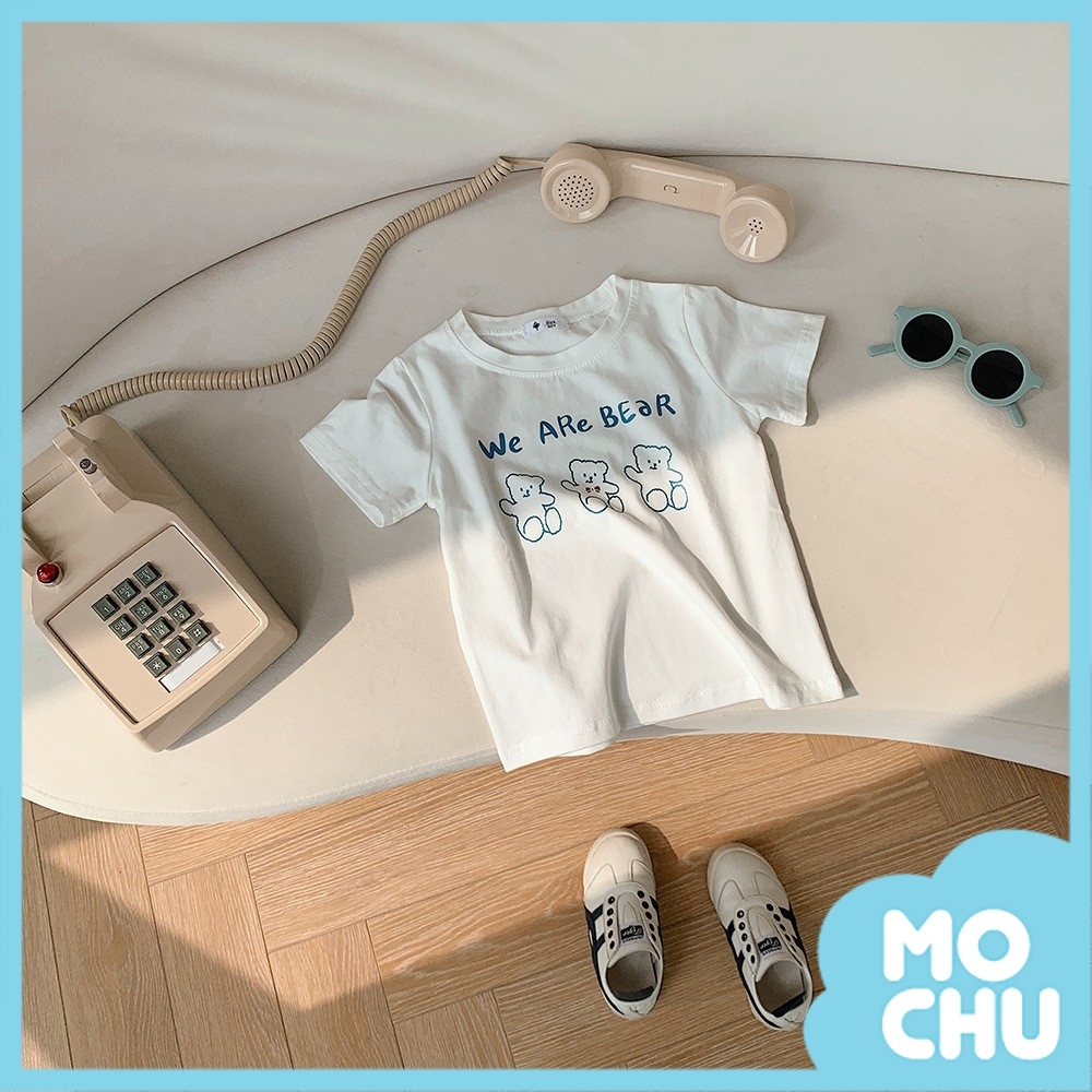 我們是小熊!圓領短袖上衣(三色)