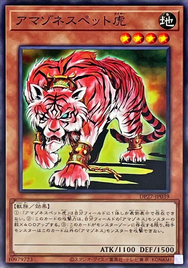 DP27-JP039 アマゾネスペット虎