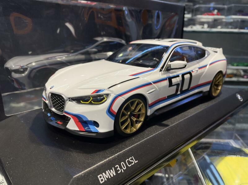 Miniatur BMW 3.0 CSL 2022 White 80432864218 1/18