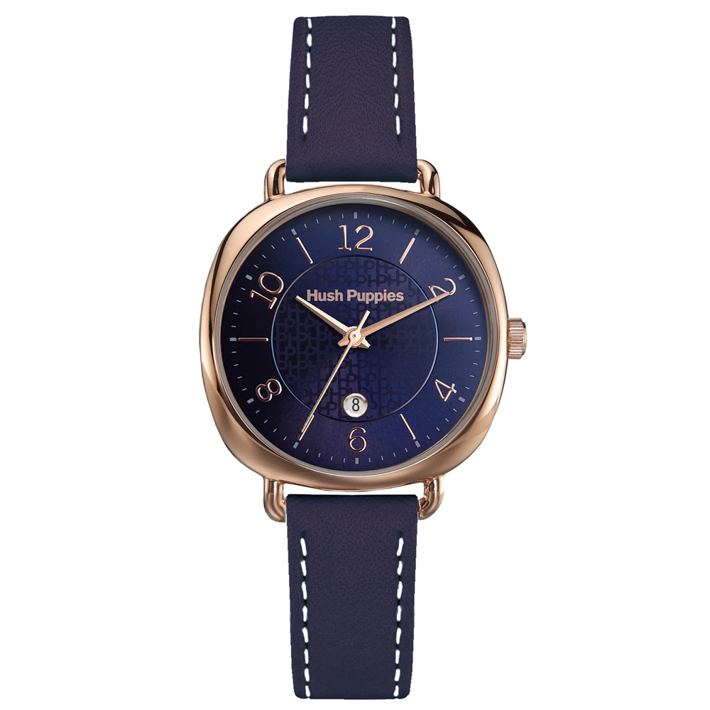 Signature / Three-hand Date Leather