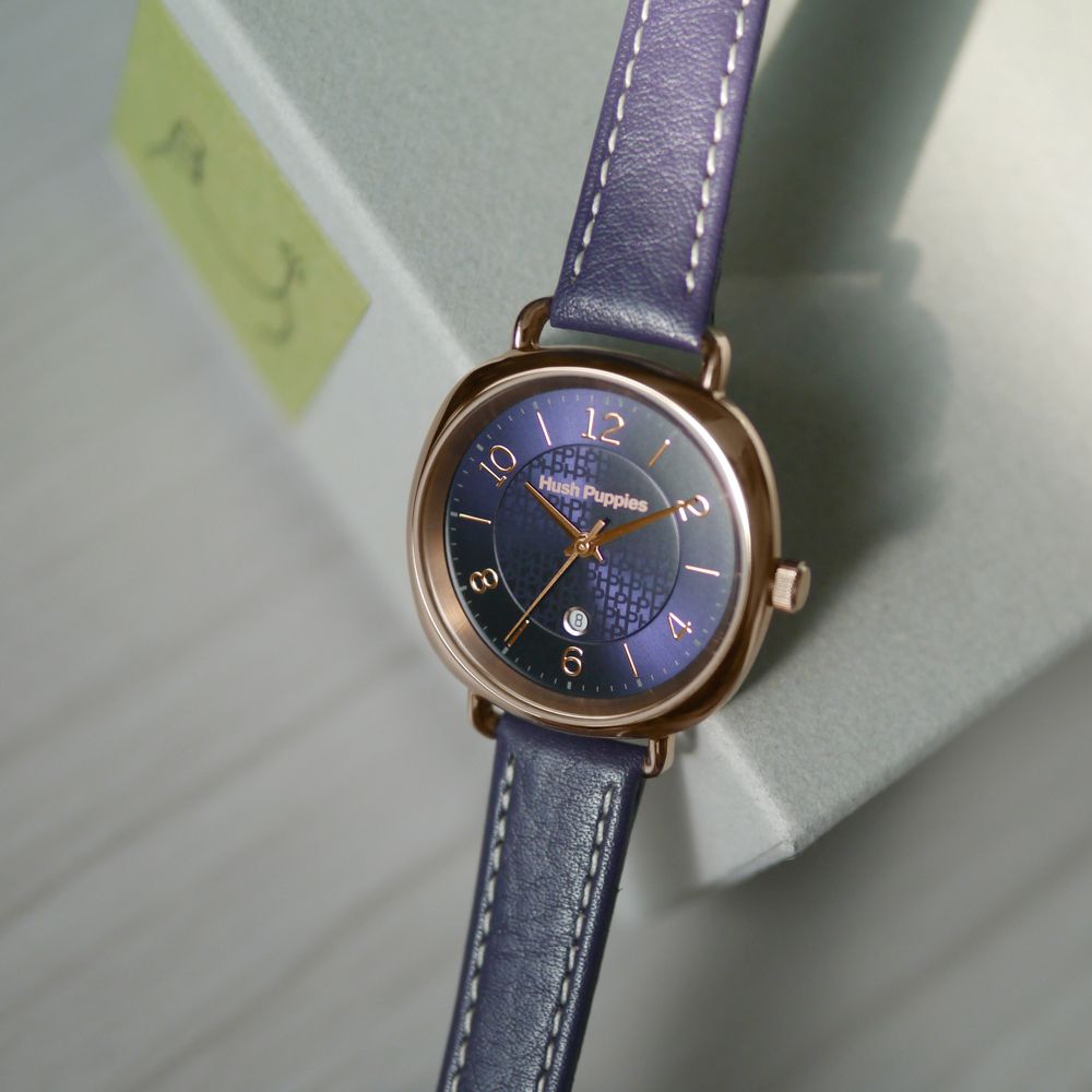 Signature / Three-hand Date Leather