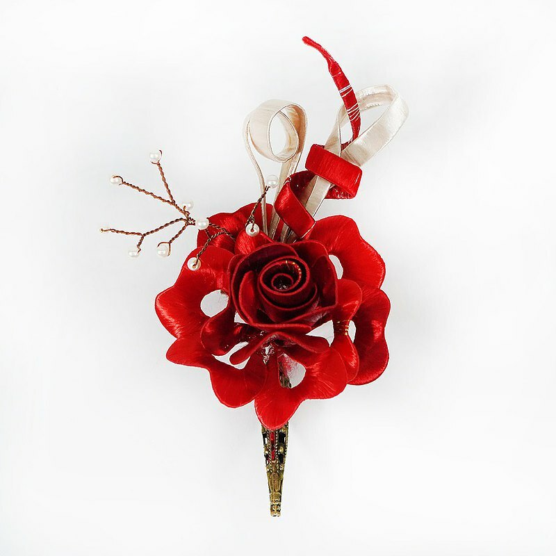 玫瑰花胸針推薦｜結婚 情人節 母親節讚美感謝祝福禮物首選