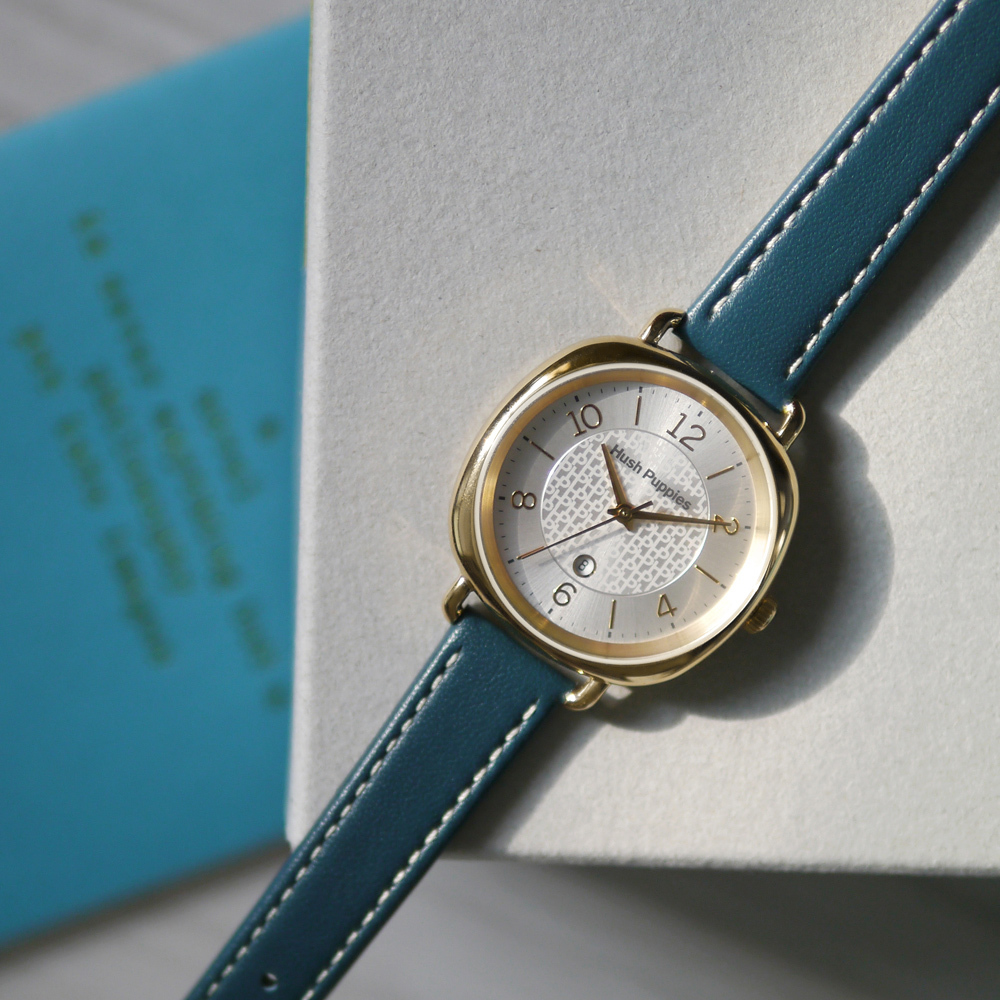 Signature / Three-hand Date Leather