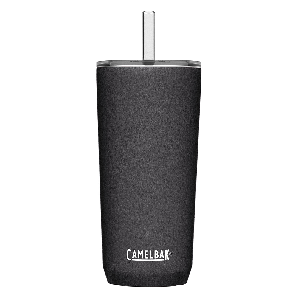 【CamelBak】600ml Straw Tumbler 雙層不鏽鋼吸管杯(保冰)-白、瀉湖藍、灰藍