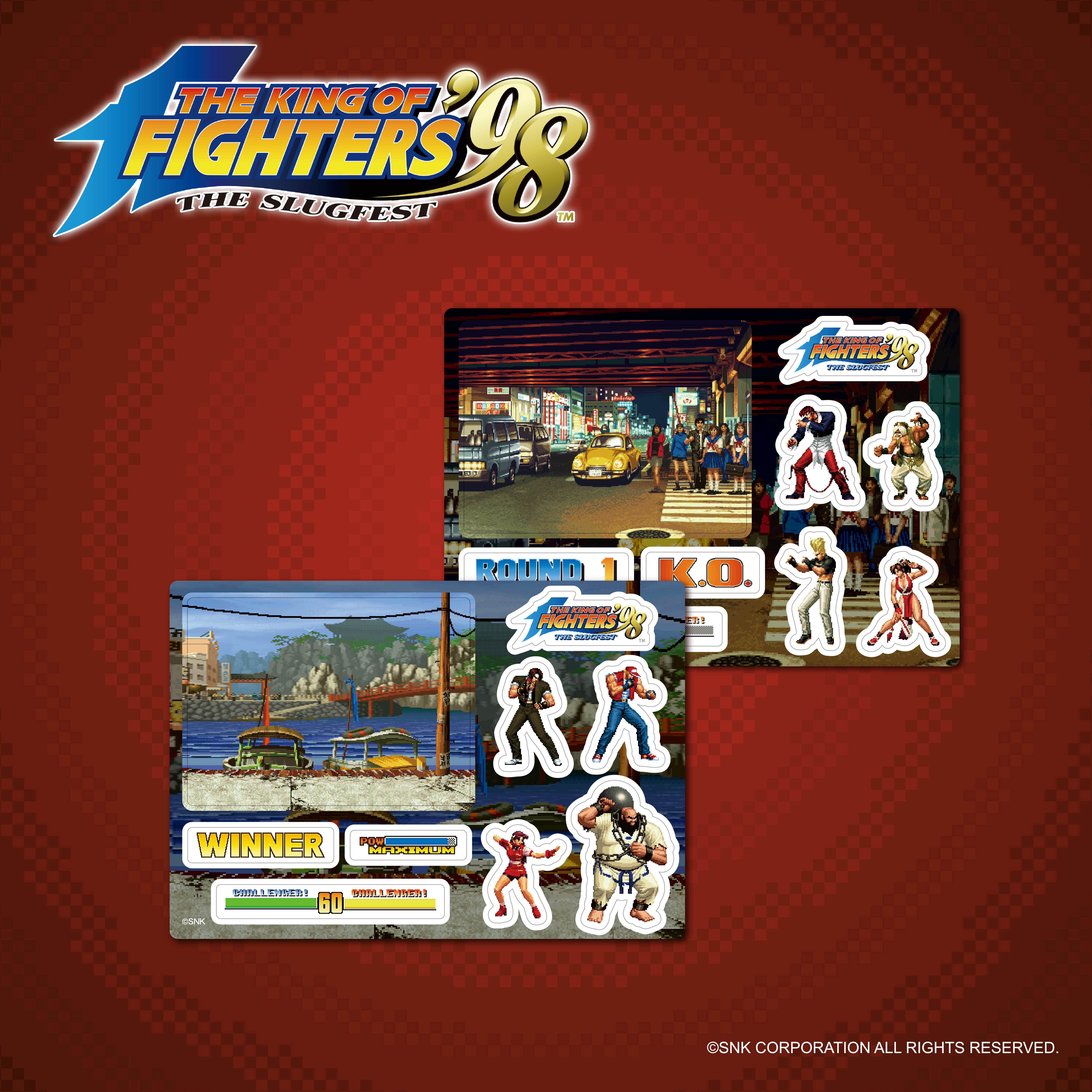 KOF '98-拼圖磁鐵組（二款）