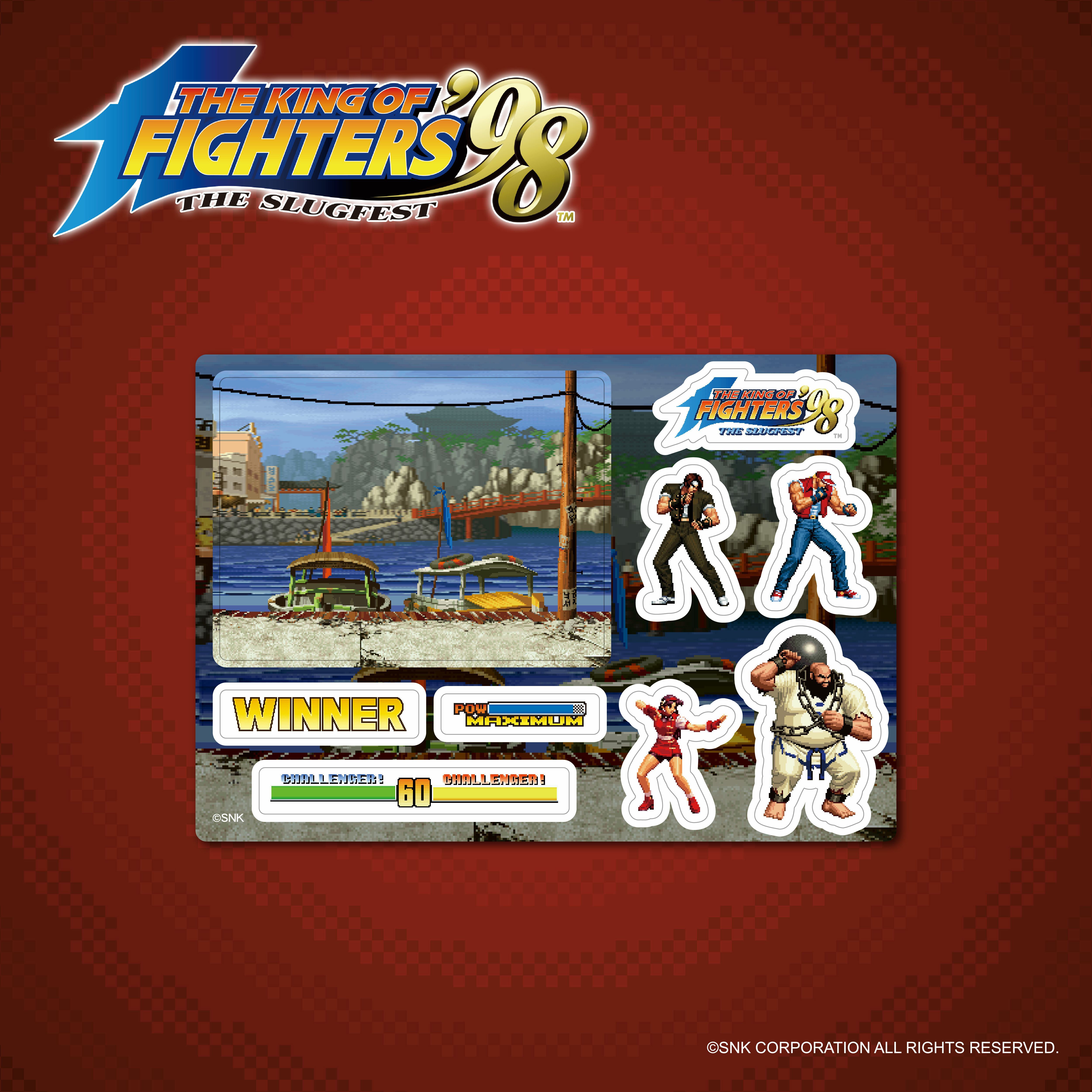 KOF '98-拼圖磁鐵組（二款）