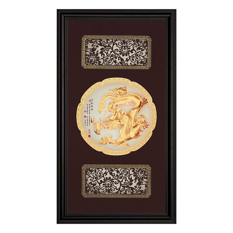 祥龍獻瑞│同事升遷、長官升職、開市開業禮物│獎牌擺飾均適宜