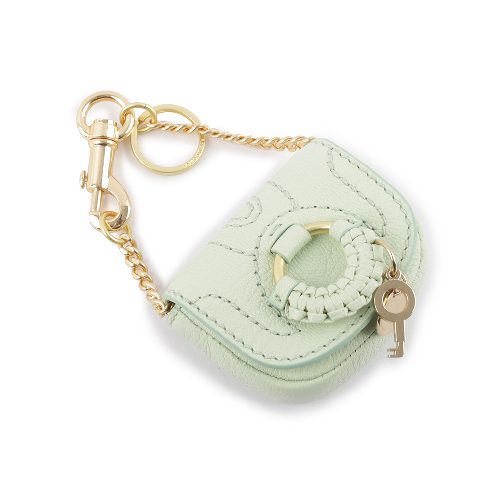 【SEE BY CHLOE】NANO HANA造型吊飾/鑰匙圈(松綠色)