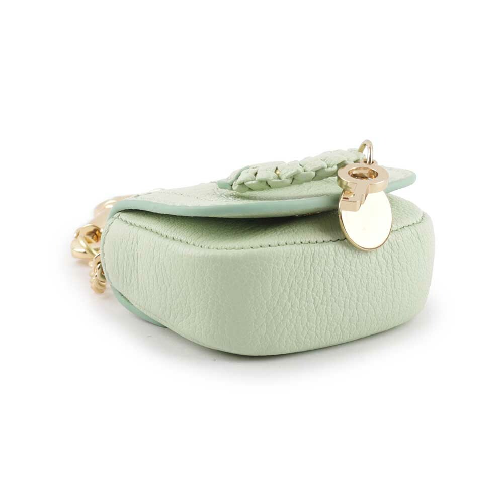 【SEE BY CHLOE】NANO HANA造型吊飾/鑰匙圈(松綠色)