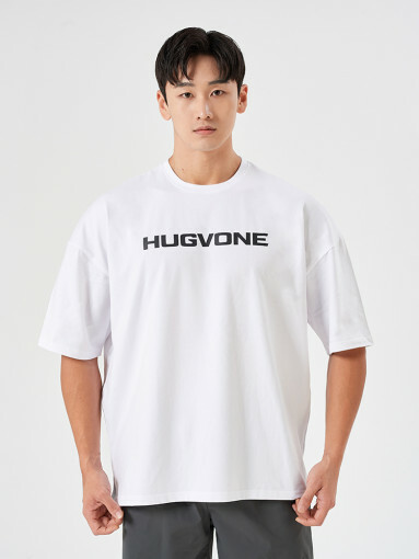 HUGVONE Big Logo Overfit Short Sleeve