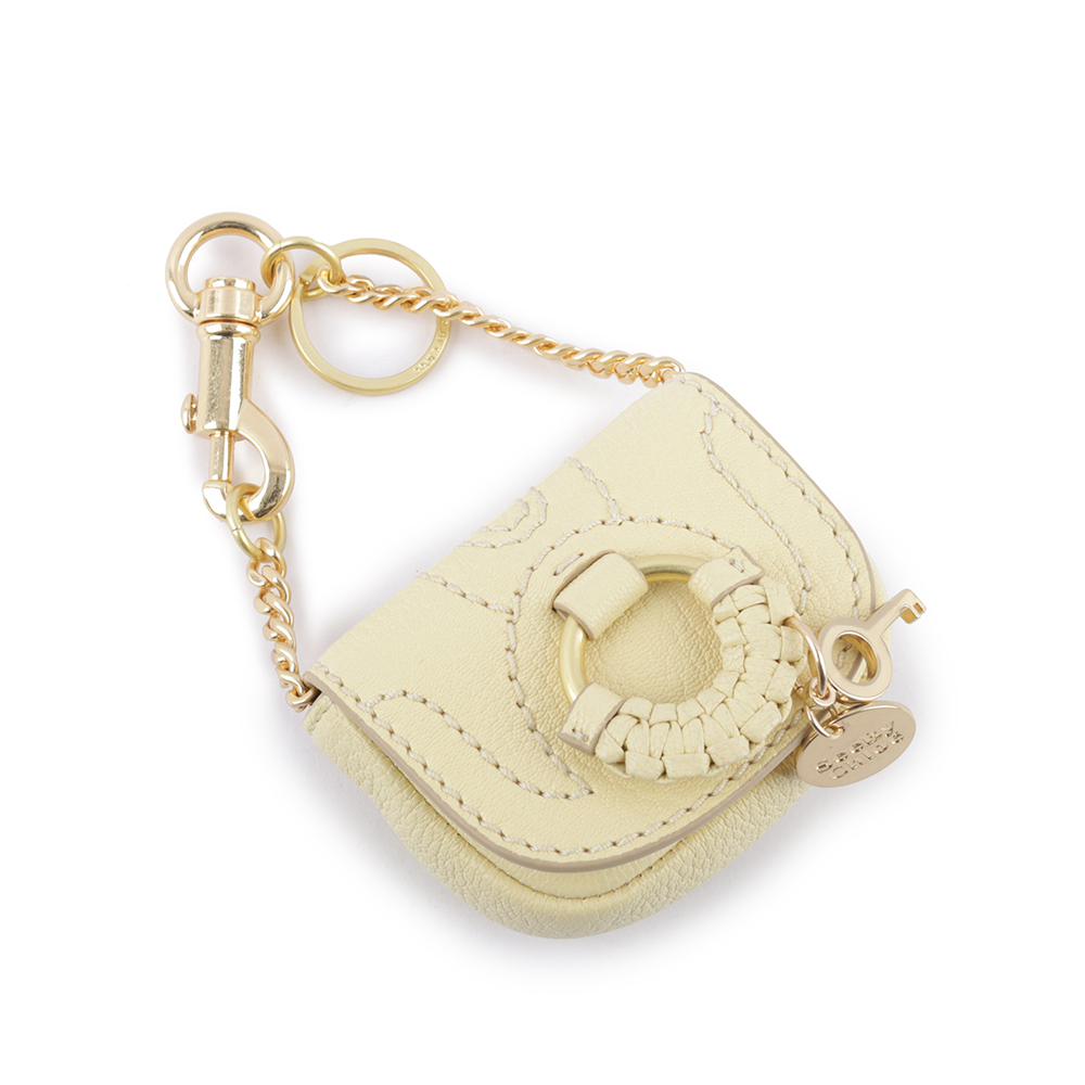 【SEE BY CHLOE】NANO HANA造型吊飾/鑰匙圈(黃色)