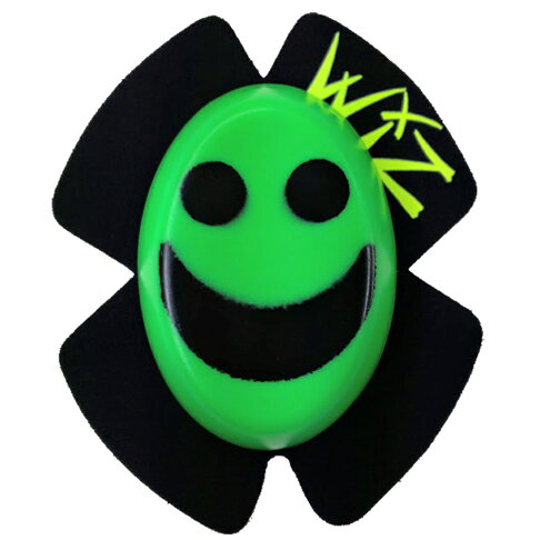 WIZ KNEE SLIDERS 滑塊 笑臉 綠底黑