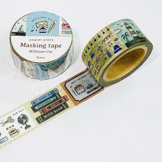插畫家Eric聯名 文具 和紙膠帶 ｜日本PAPIER PLATZ