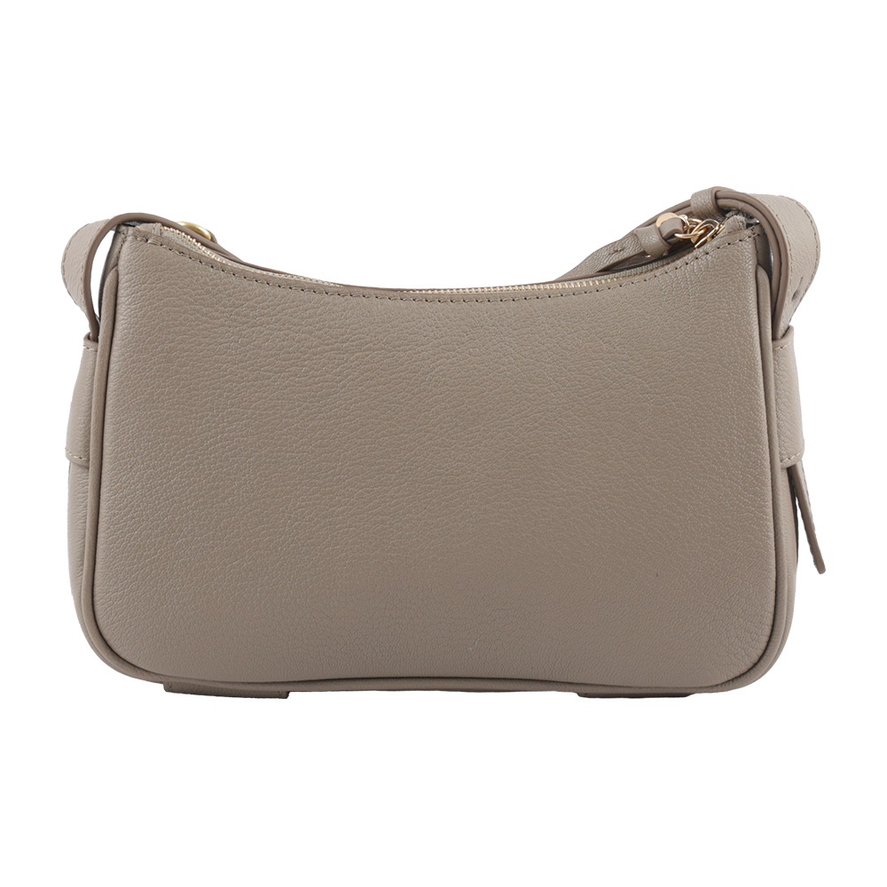 【See By Chloe】HANA HOBO 牛皮拼麂皮迷你肩背/斜背二用包(灰色)