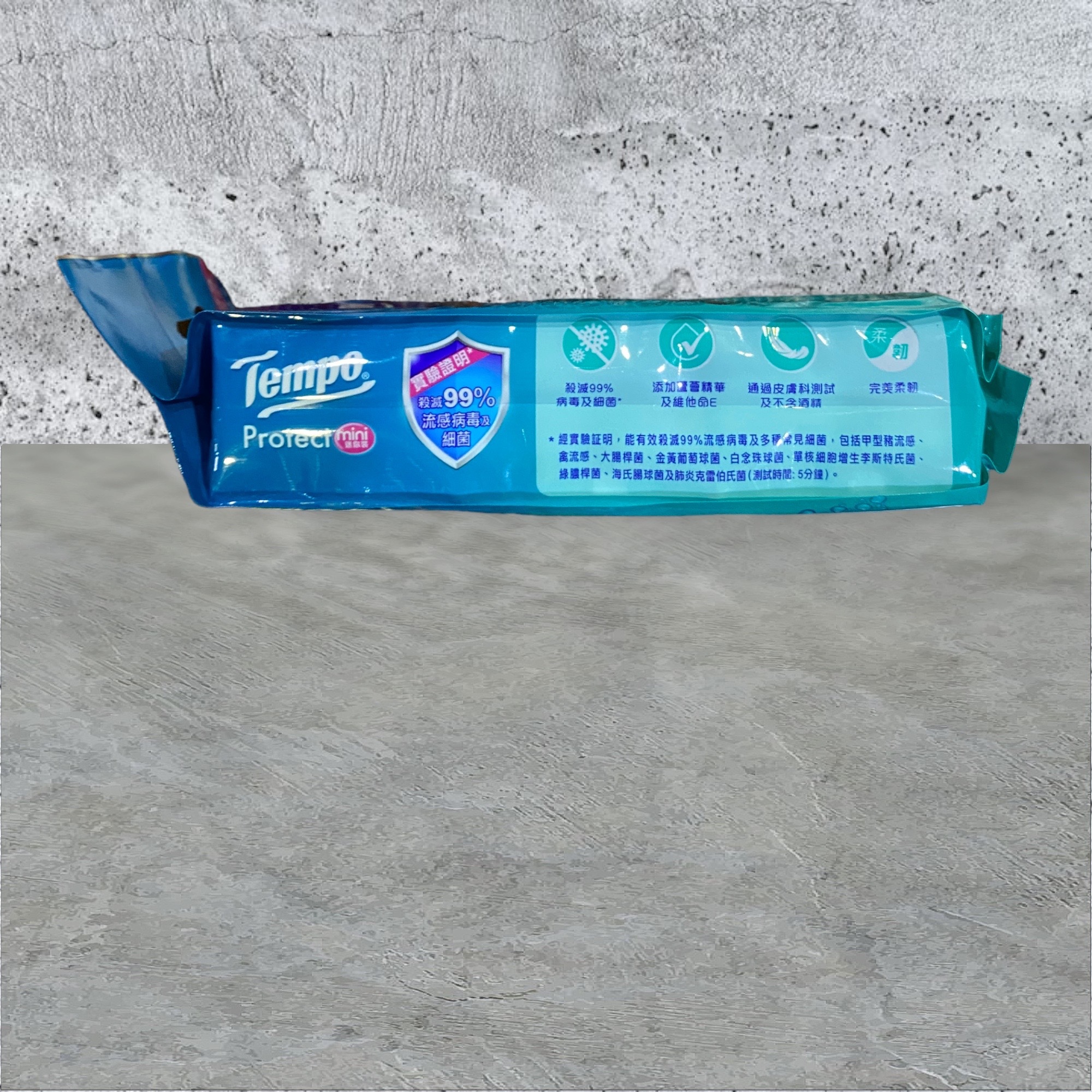 Tempo Protect 抗菌倍護濕紙巾  Protect 迷你裝