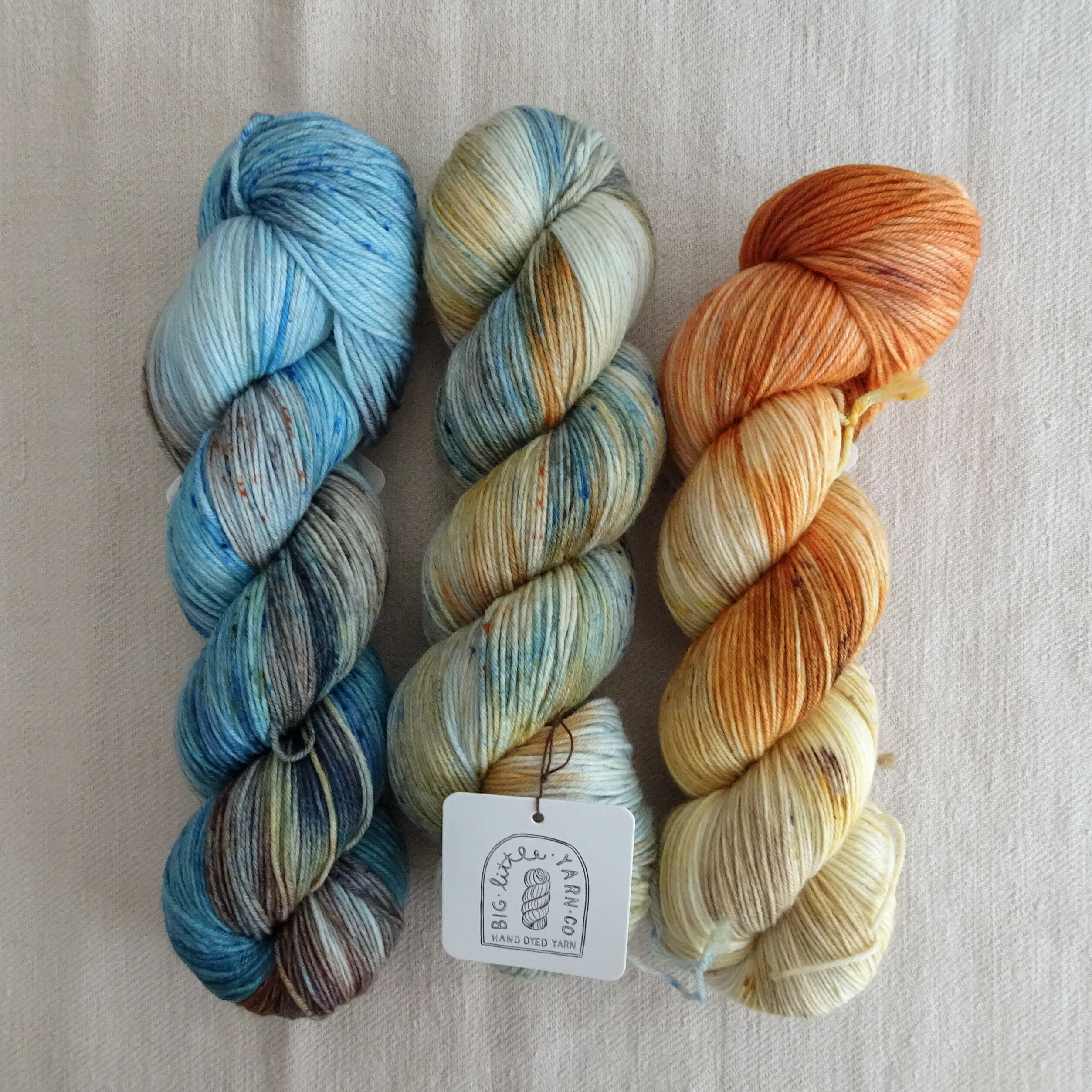 Cashmere 混紡手染襪線 -Big Little Yarn