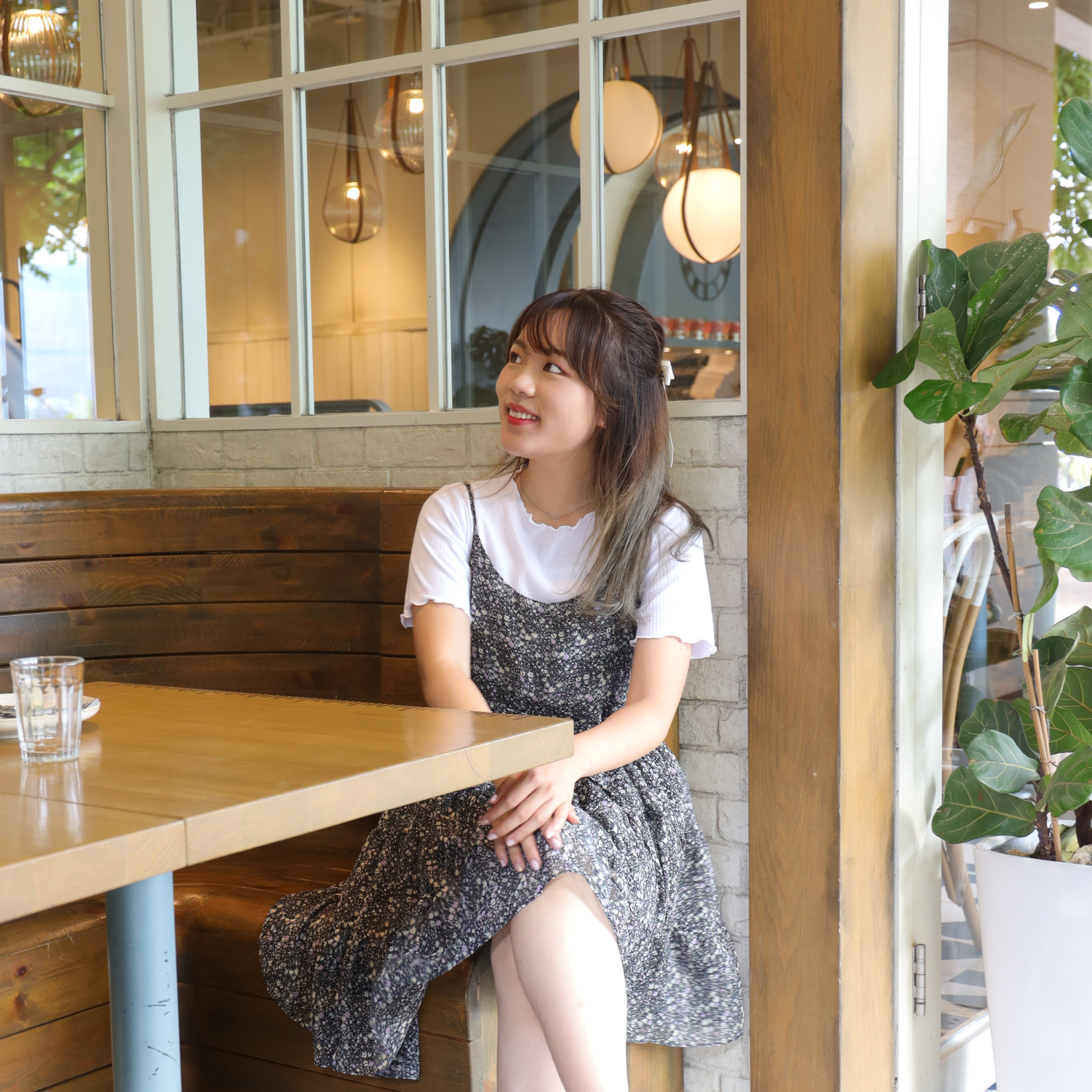 ✨ ||OPS157||幼調帶碎花飄飄蛋糕裙