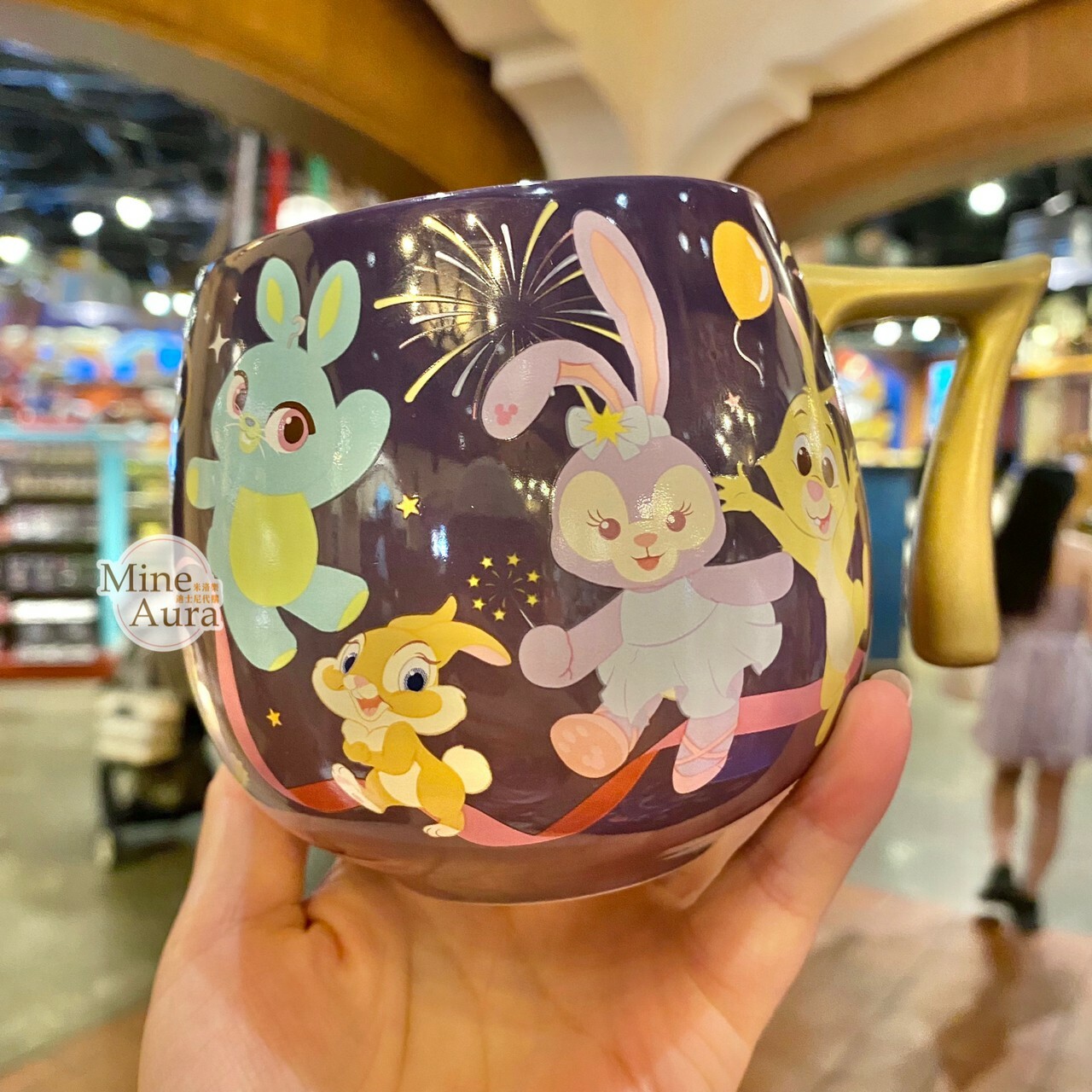 奇妙7周年系列 兔子大集合 圖案 馬克杯 水杯 -上海迪士尼樂園