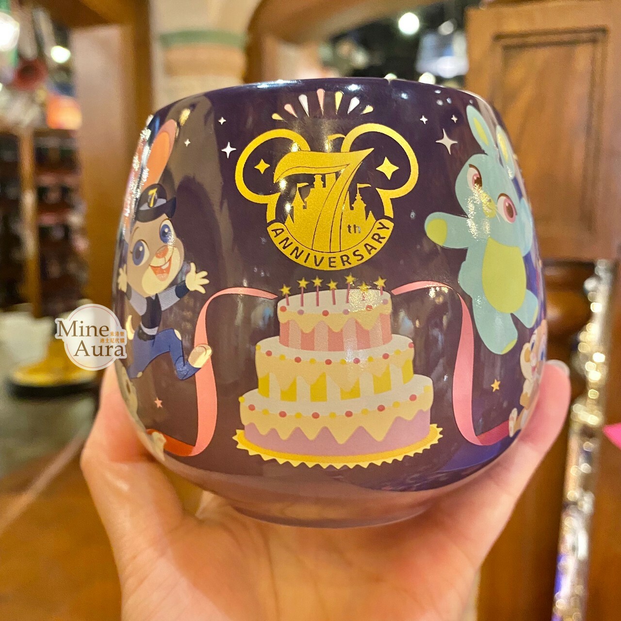 奇妙7周年系列 兔子大集合 圖案 馬克杯 水杯 -上海迪士尼樂園