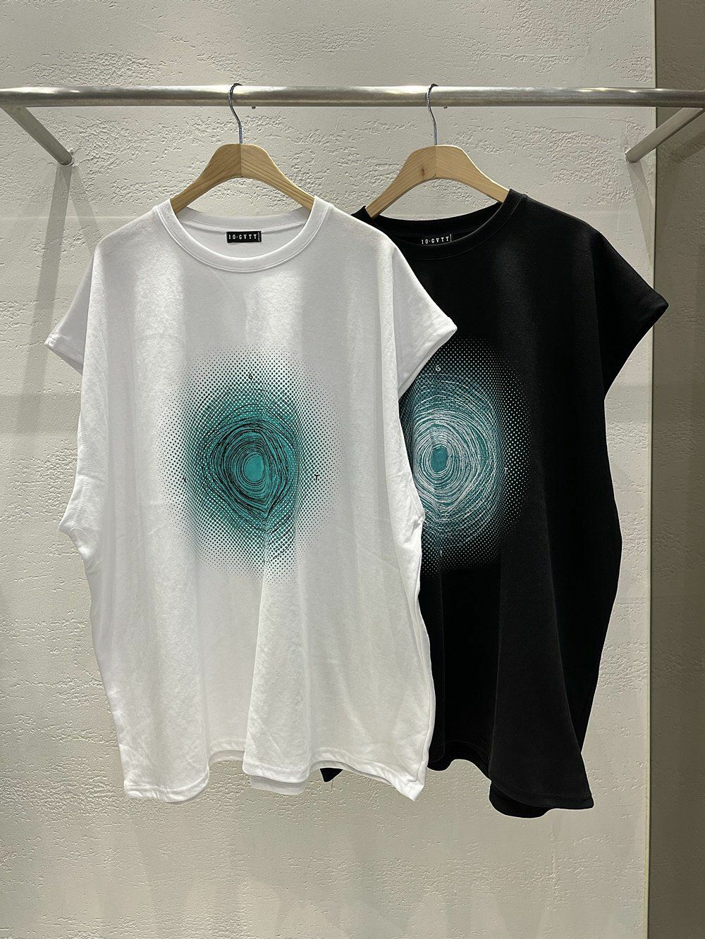 OverSize圓圈圖案背心 10.GVTY-008V