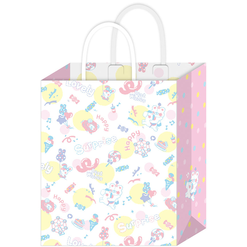 四季紙品 彩印手提袋 4K直 3K橫- 23*28*10cm/29*23*10cm【BD3510-02 BD3520-02】