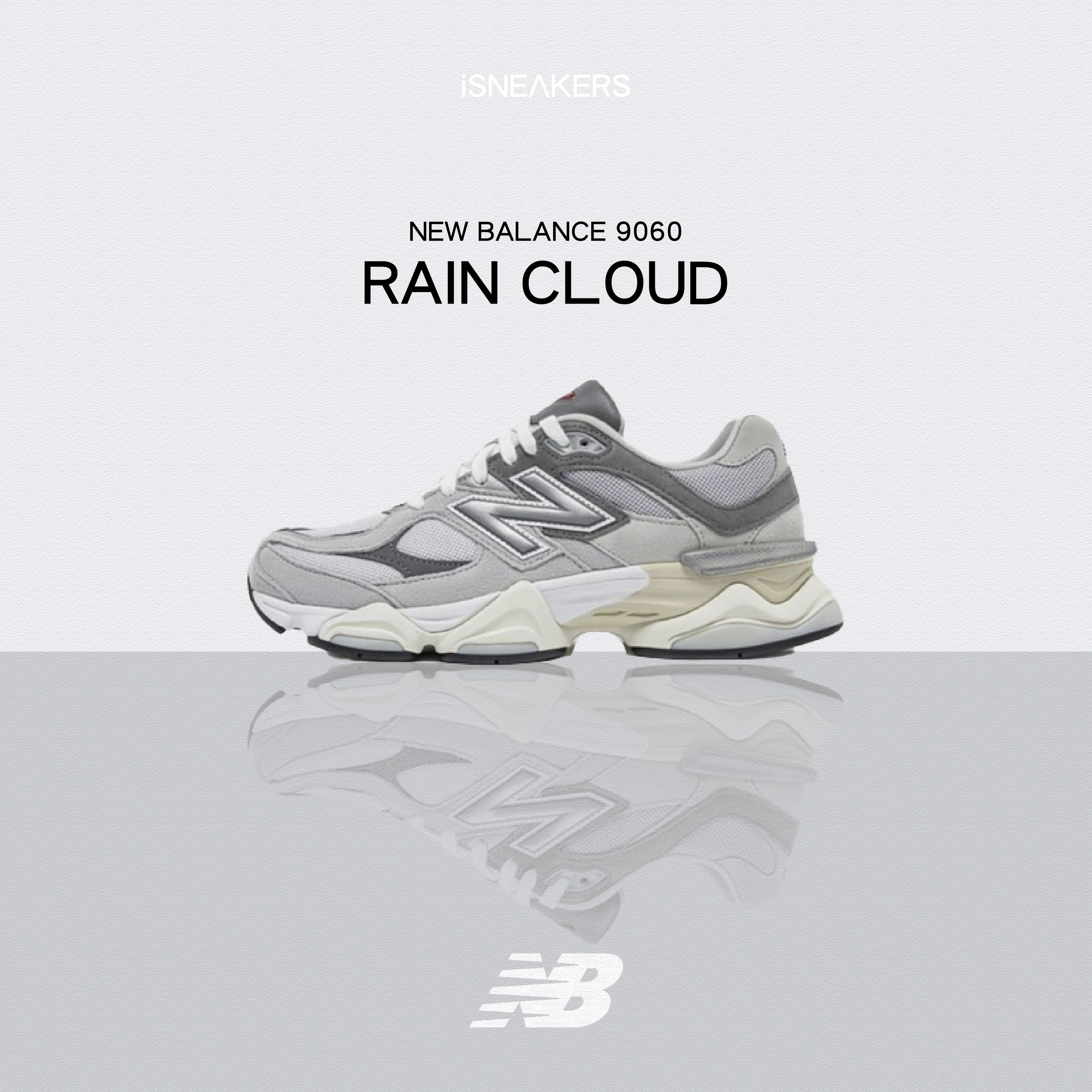 iSNEAKERS｜Nеw Ваlаnсе 9060 "Rain Cloud" 元祖灰 雲霧灰  U9060GRY