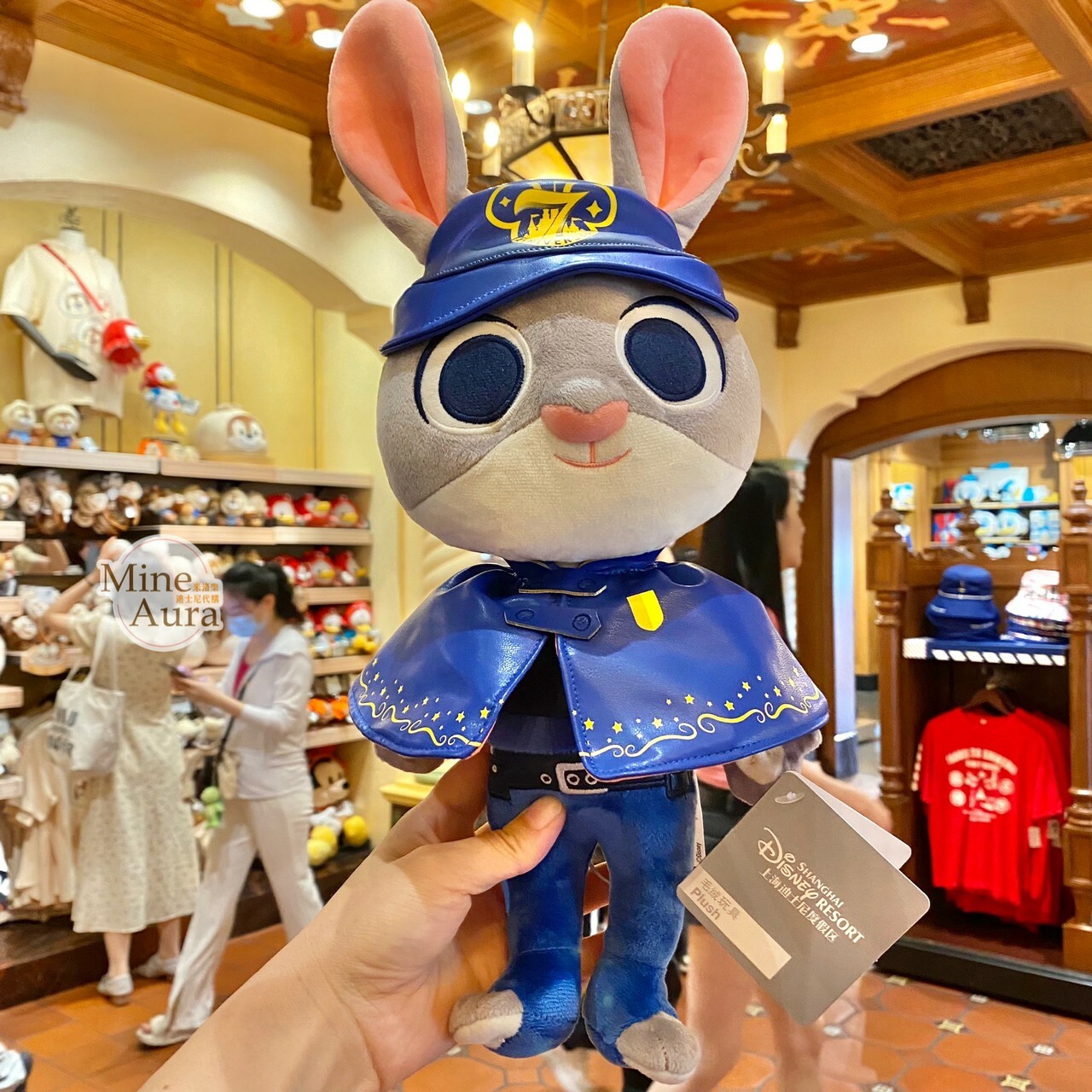 奇妙7周年系列 哈茱蒂 Judy 兔 娃娃 玩偶 動物方城市 Zootopia -上海迪士尼樂園