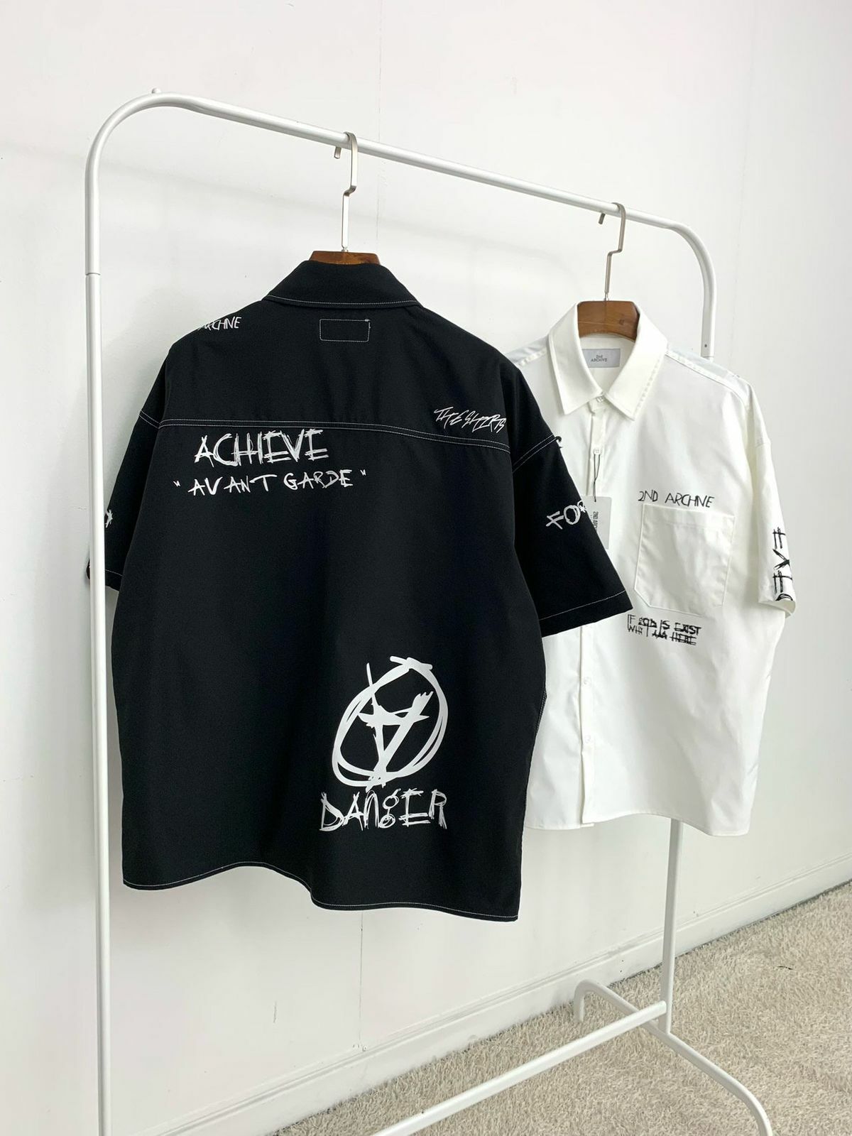 英文字短袖恤衫 2nd ARCHIVE-005S