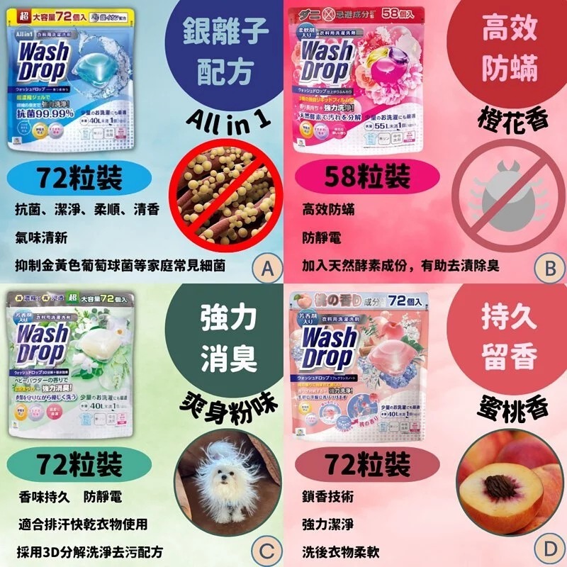 DoDoME洗衣珠系列