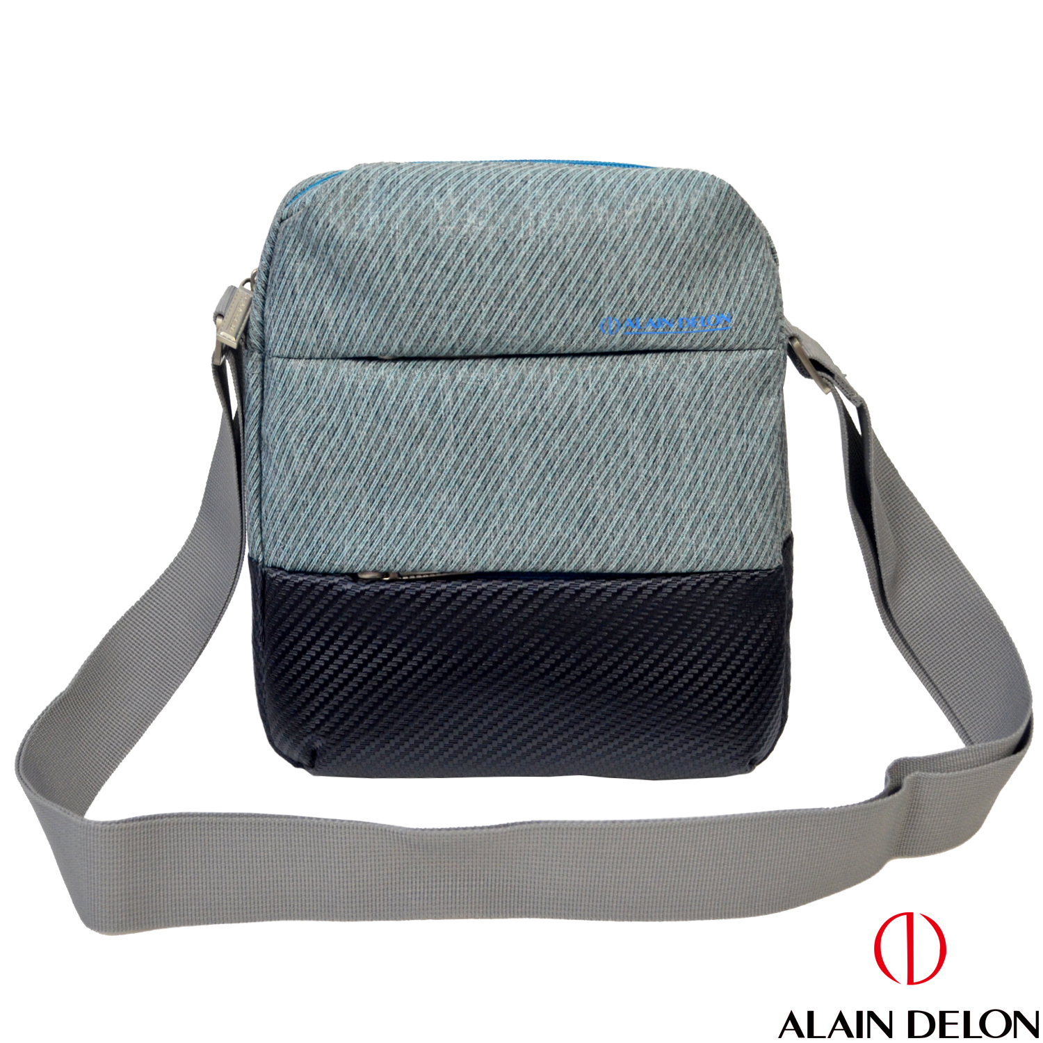 【ALAIN DELON 亞蘭德倫】 紳士風質感側背包/側背包/收納包