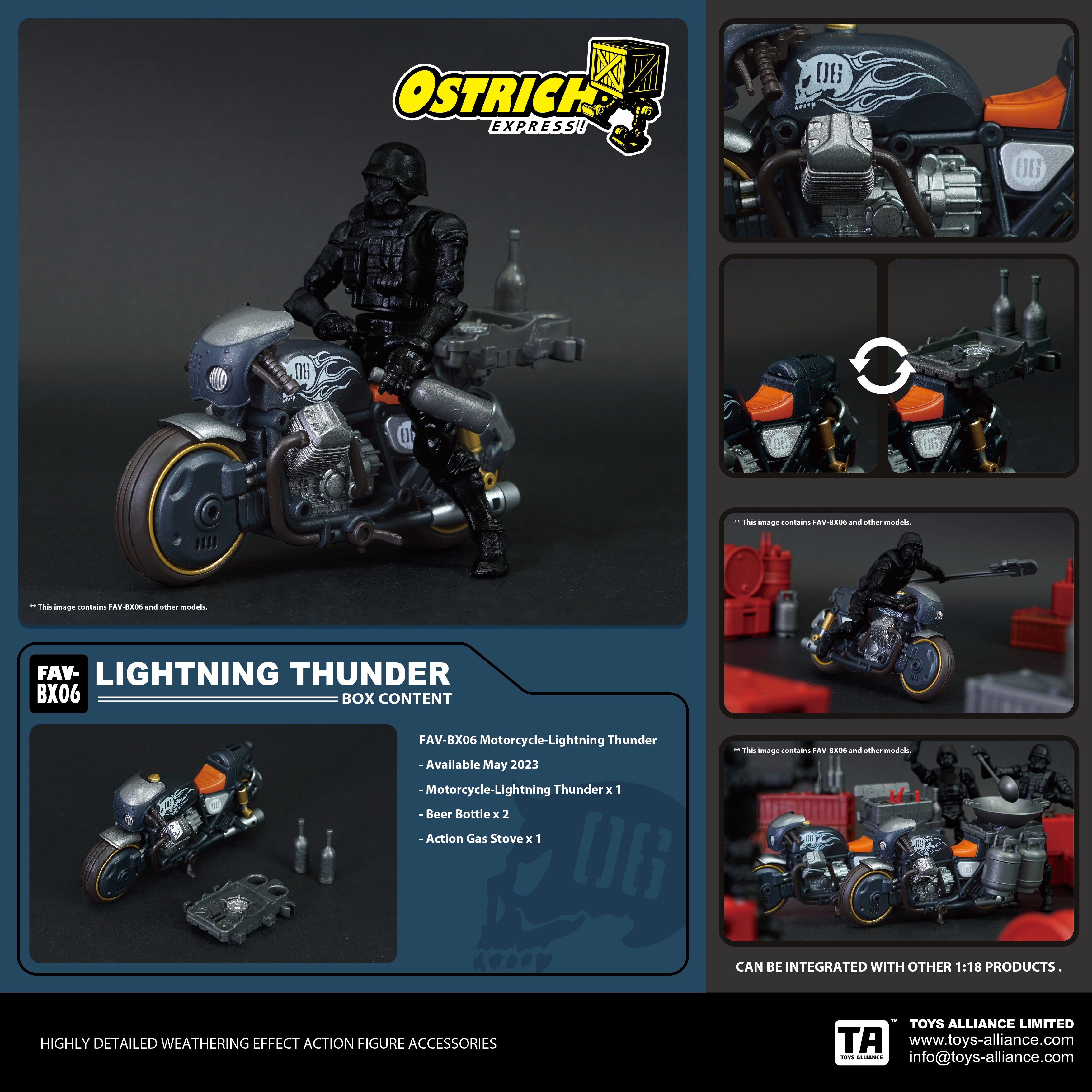 Toys Alliance 酸雨戰爭 Acid Rain FAV-BX06 Lightning Thunder 閃電雷鳴