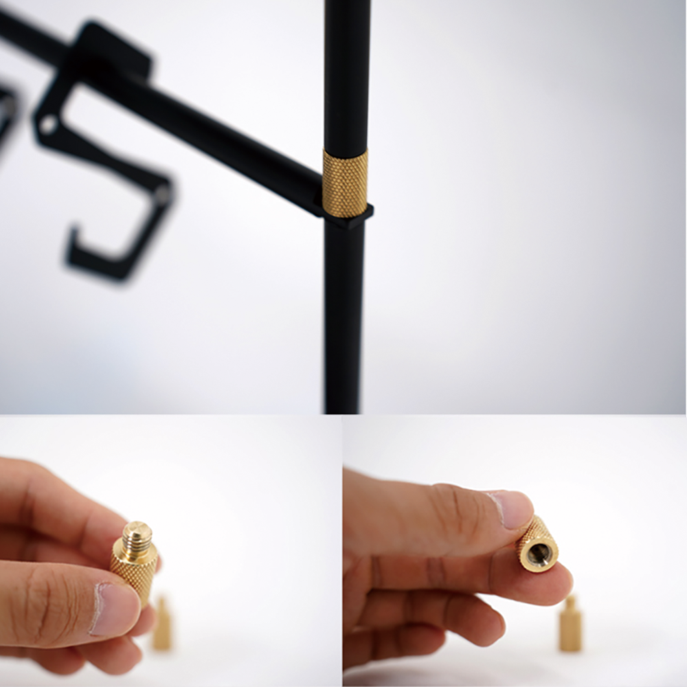 Comma Nine｜黃銅1/4 轉接頭