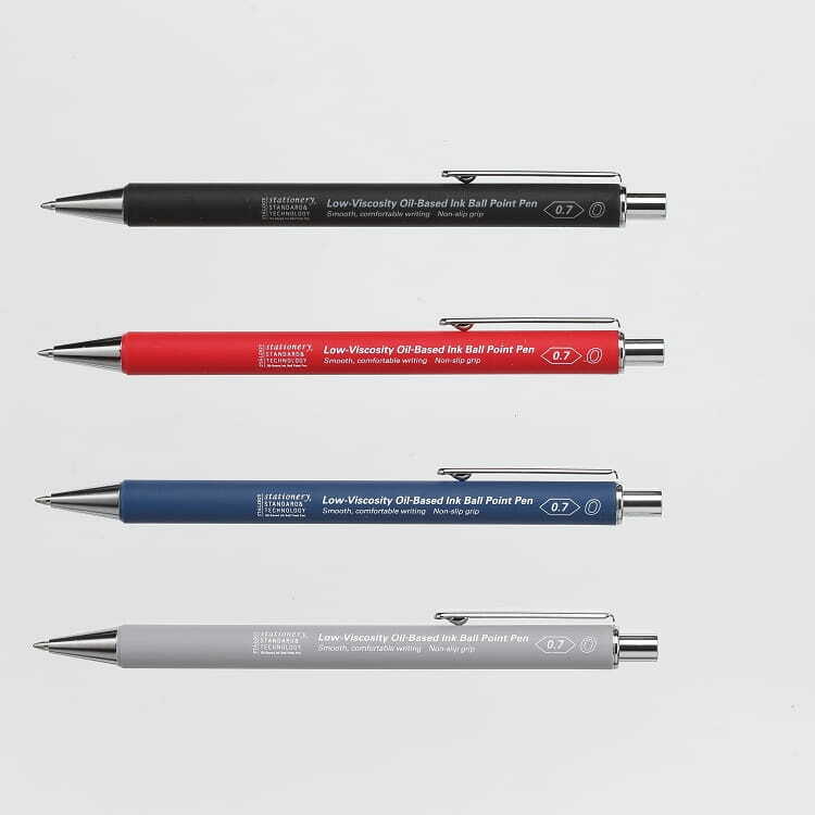 015 低黏度油性原子筆0.7mm 黑色 日本製｜日本 STALOGY