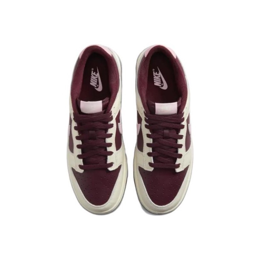 DUNK LOW NIGHT MAROON AND MEDIUM SOFT PINK（2023）29cm-