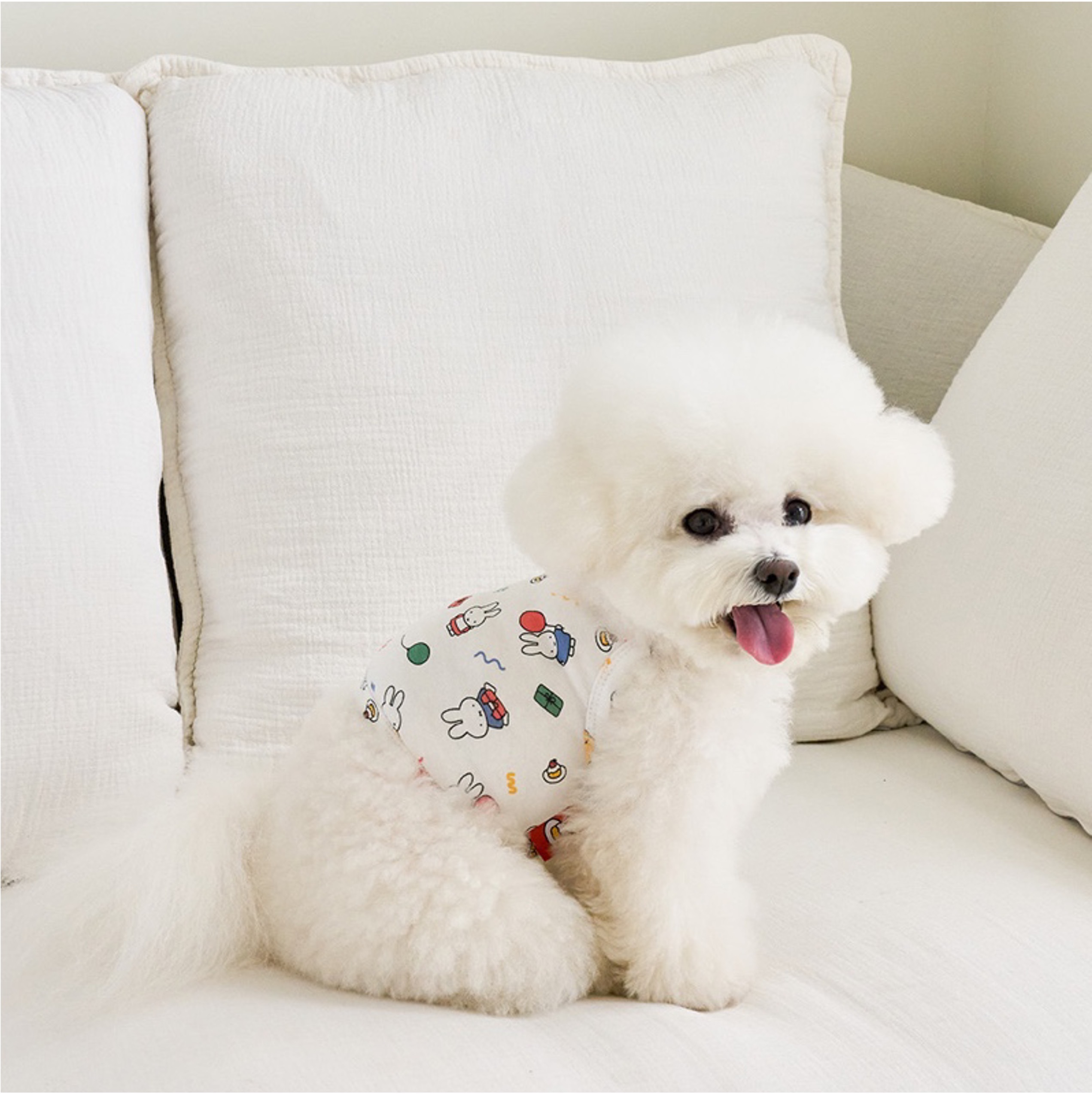 Noutti Miffy快樂夏日短版背心