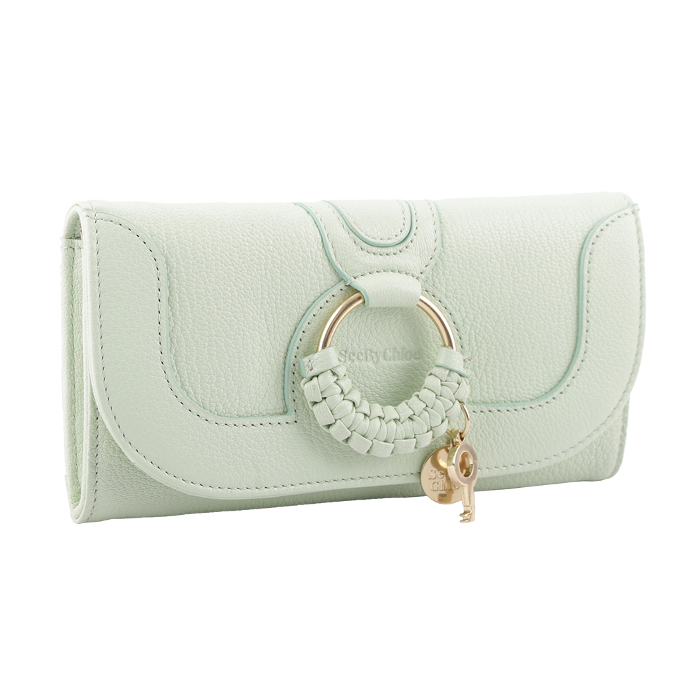 【See by Chloé】HANA系列壓釦翻蓋長夾