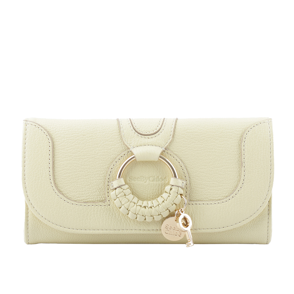 【See by Chloé】HANA系列壓釦翻蓋長夾