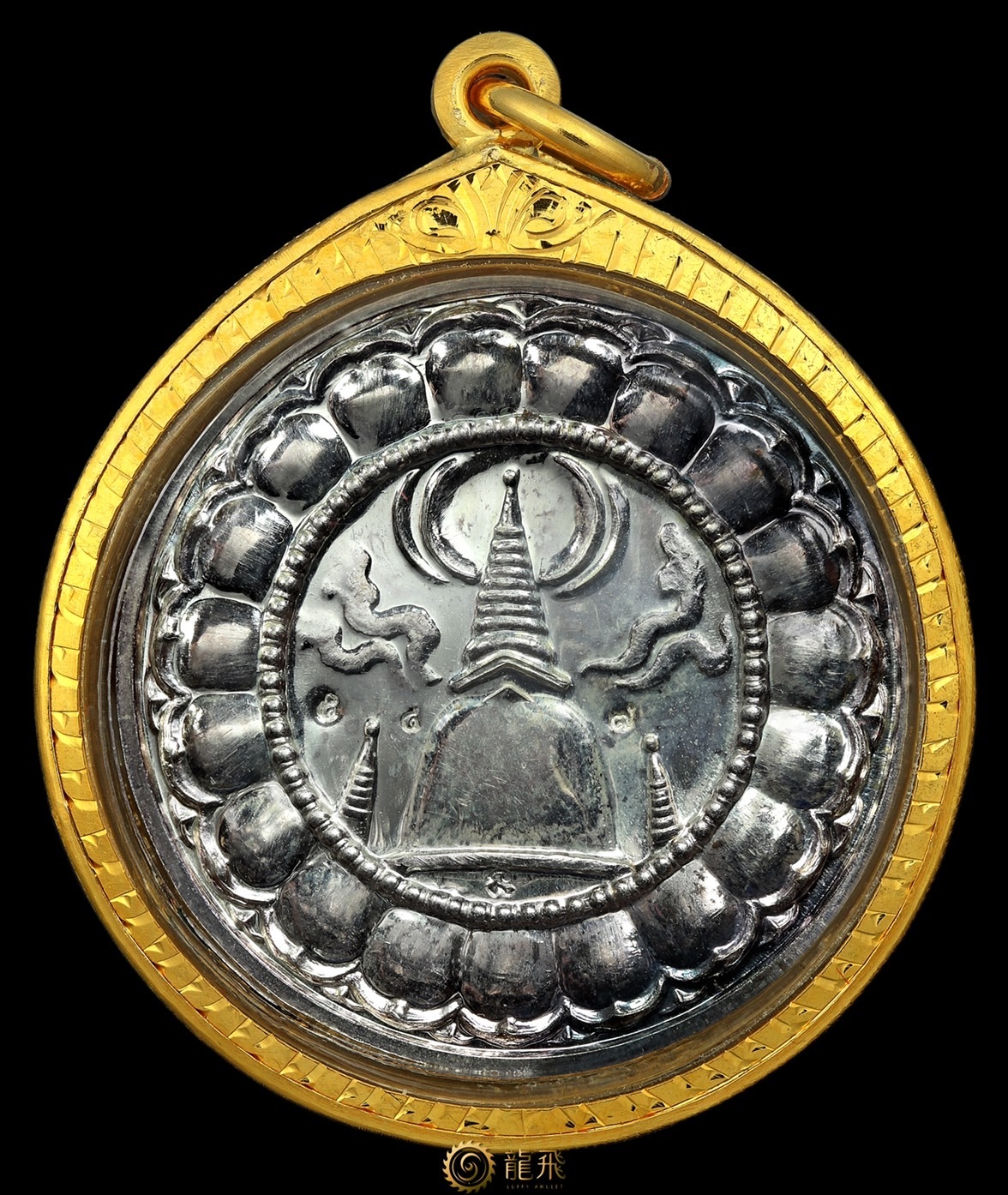 甲督康闊寫提（哥錫鐵）純銀材質黃金模板—阿贊耐瓦波嬌巴席佛歷2549年