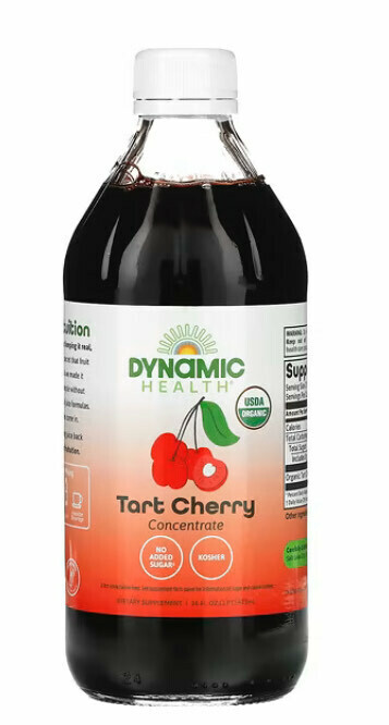 Dynamic Health organic tart cherry juice concentrate (best before 30 Nov 2026)