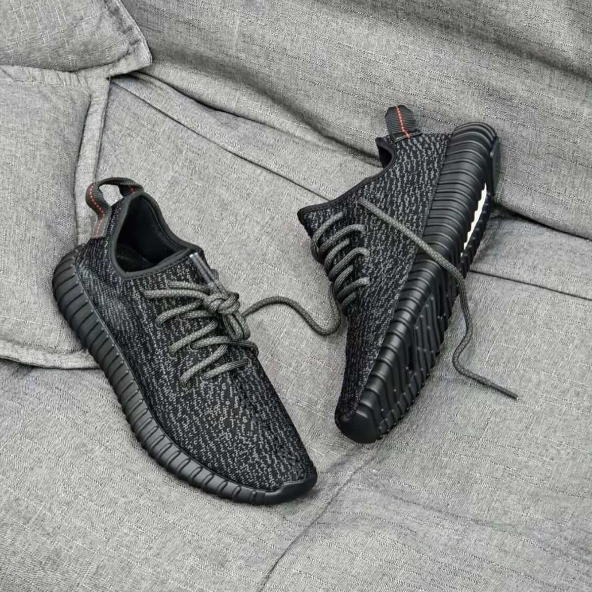 新品 27.5 YEEZY BOOST 350 Pirate Black-