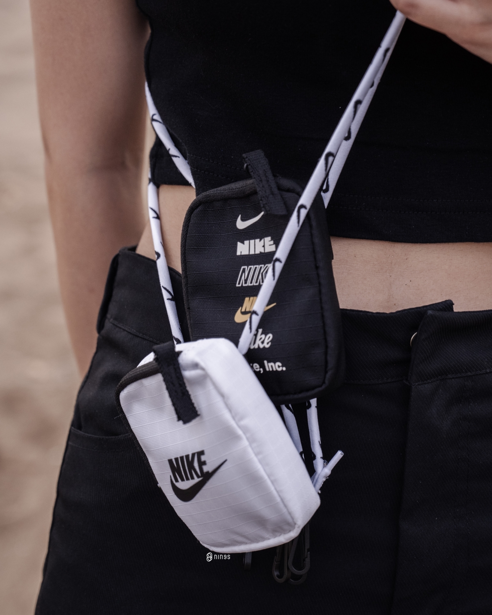 【現貨】NIKE POUCH HBR 白色 識別證帶包 N1007653127OS