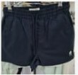 [S] WHO.A.U WOMEN'S STEVE BASIC SHORTS,BLACK, WHTHD2550F-00-BLACK (SWAU144)