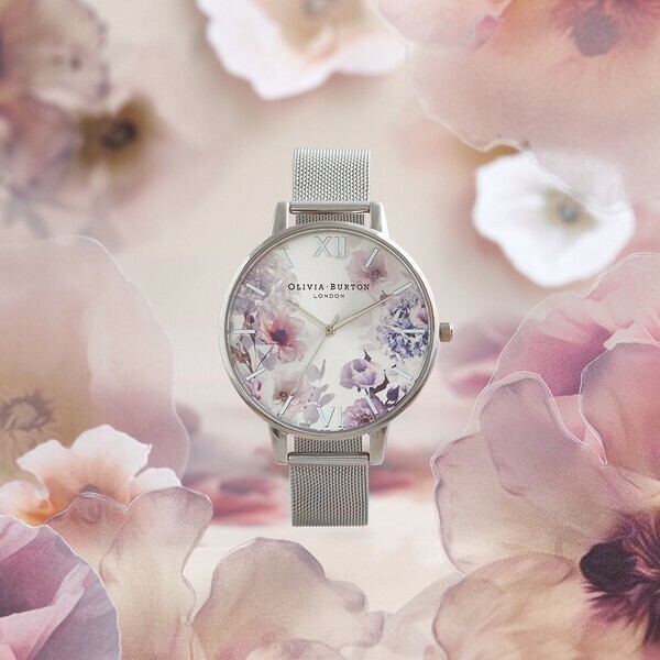 【OLIVIA BURTON】英式彩繪花園限量禮盒 OBGSET145 38mm 現代鐘錶