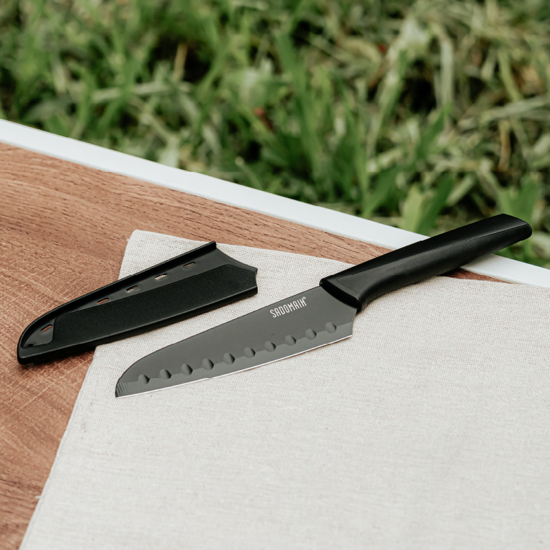 【仙德曼】炫曜水果刀23.7cm (附套)